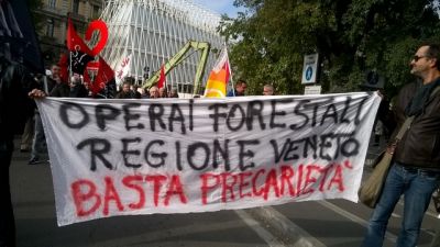 CUB Veneto: Donazzan si occupi dei precari forestali del Veneto