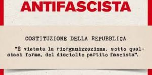 Il fascismo è bandito dalla Costituzione italiana