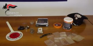 Arrestata bassanese 47enne per spaccio di hashish: fermata sul furgone dai Carabinieri