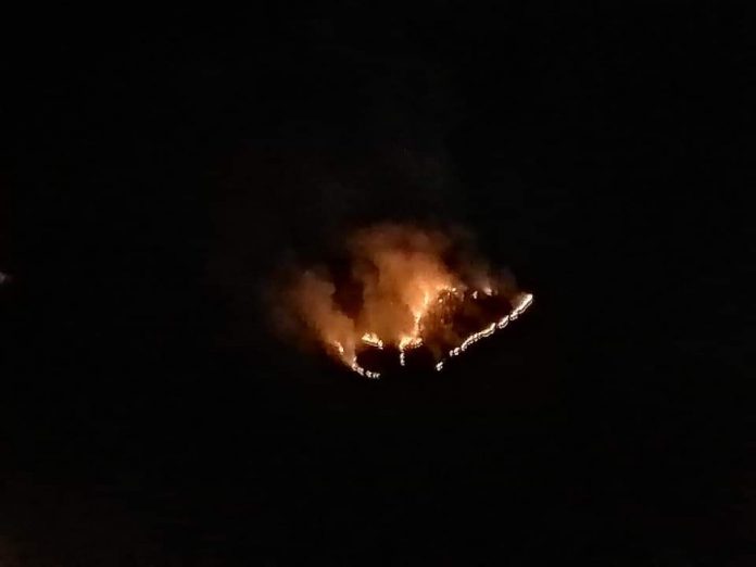 Incendi sul Summano