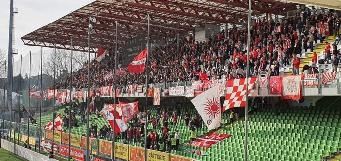 tifosi LR Vicenza a Cesena tifosi a tifosi LR Vicenza a Cesena