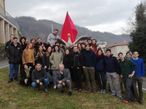 I componenti dell'associazione Fornaci Rosse Vicenza