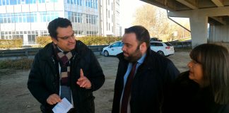 Ponte Alto sistemato con 450mila euro. Rucco: “E’ l’ingresso alla città, merita un aspetto decoroso” Rucco, Faccio e Dellai