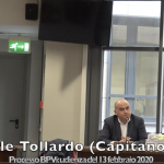 Processo BPVi 13 febbraio 2020 in video, Michele Tollardo (capitano GdF): testimonianza ignorata da media locali su Zigliotto e Zonin