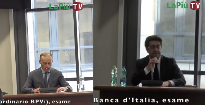 Da sx Claudio Ambrosini (ex BPVi) e Gennaro Sansone (Banca d'Italia)