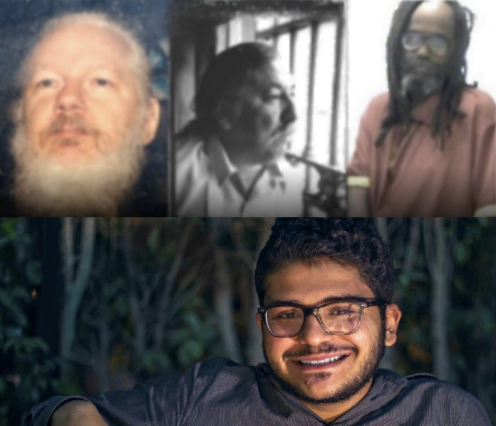 Zaki ma anche Assange, Peltier, Abu-Jamal e altri in Usa