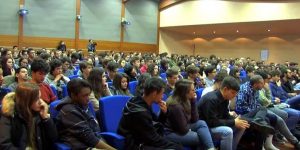 Studenti al giorno della memoria 2016 con Artale e Confartigianato Vicenza