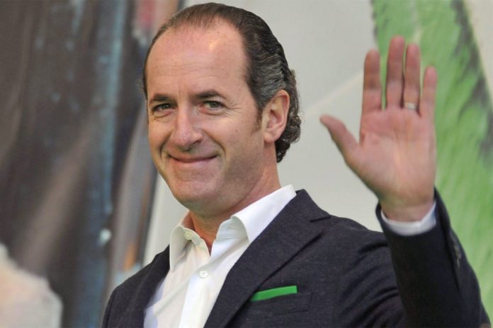 Luca Zaia, presidente della regione Veneto