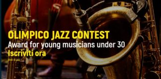Olimpico Jazz Contest 2020 riservato ai sassofonisti dai 18 ai 30 anni