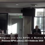 Processo BPVi 4 febbraio 2020 in video: Paolo Angius rifà il “signor Nessuno”, gli Hauser sognano Monaco, Erika Romanzi è marescialla di GdF