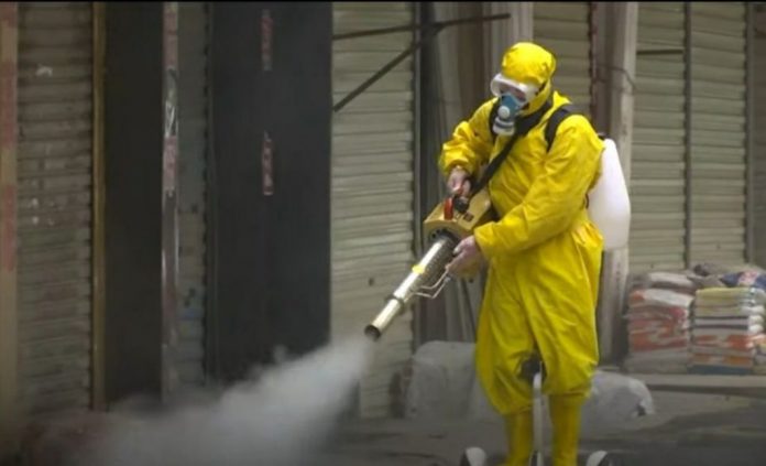 Coronavirus, sanificazione delle strade Coronavirus, sanificazione delle strade