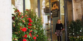 In Basilica palladiana allestimento floreale per la Festa della donna