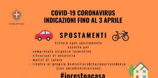 Coronavirus, sanzionato giovane di Castelfranco Veneto in città senza motivo valido