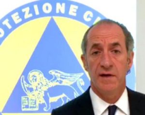 Luca Zaia, presidente della regione Veneto