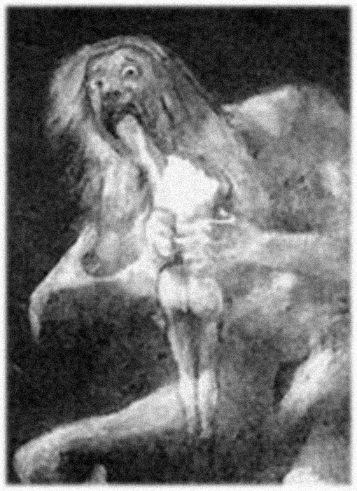 Saturno divora il figlio (Francisco Goya)