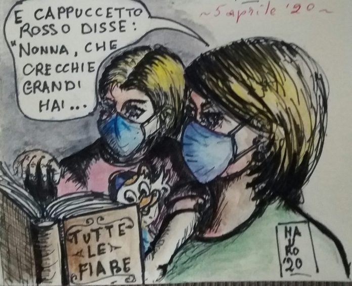 Cappuccetto rosso e la nonna con le orecchie grandi, di Mauro Maruzzo