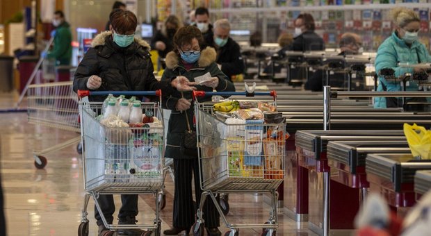 Spesa al supermercato ai tempi del Coronavirus