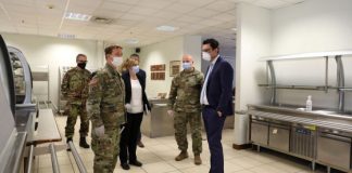 Caserma Ederle, visita del sindaco Rucco: “sicurezza garantita”