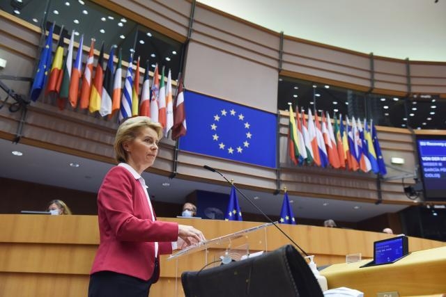 commissione europea Ursula von der Leyen annuncia Next Generation EU