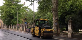 Cantieri a pieno ritmo, si lavora in viale San Lazzaro e a Bertesina