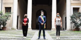 Giornata nazionale della legalità, minuto di silenzio e lenzuolo bianco a Palazzo Trissino