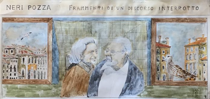 Frammenti di un discorso interrotto di Neri Pozza visto e illustrato da Maruzzo