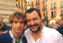 Jacopo Maltauro e Matteo Salvini
