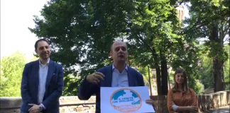 Coronavirus, positivo il candidato presidente del centrosinistra in Veneto Arturo Lorenzoni Lorenzoni lancia il logo per le regionali