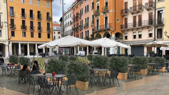 Foto simulazione in piazza Biade