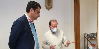 Il sindaco in Biblioteca Bertoliana per la riapertura delle sale studio