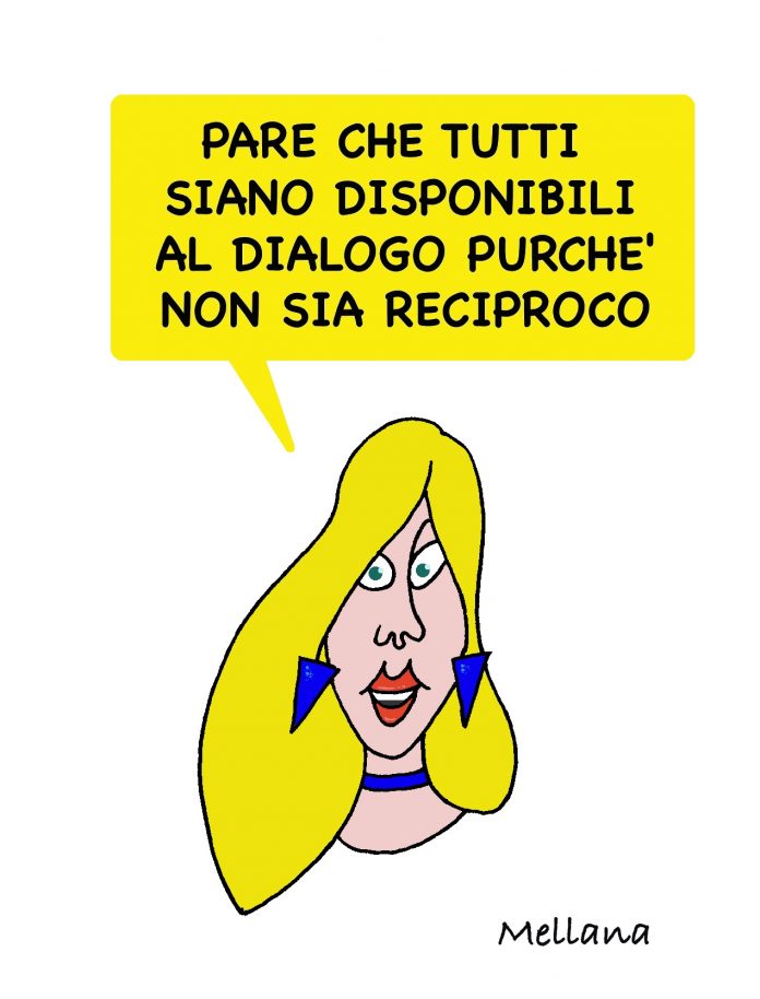 Su Sala d'accordo o meno? Io parlo se tu ascolti, di Claudio Mellana