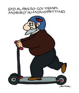 Vignetta di Altan sull'Espresso