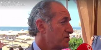 Regionali, Zaia: “mi hanno hackerato, non ricevo più messaggi WhatsApp”. E i suoi fan accusano la sinistra Zaia e il video Calabria