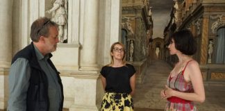 L’assessore Siotto ha accolto la troupe della Rai, in città per alcune riprese