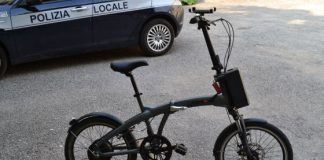 Polizia locale, recuperato un velocipede elettrico rubato in viale Eretenio