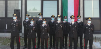13 nuovi marescialli dei carabinieri nel Vicentino