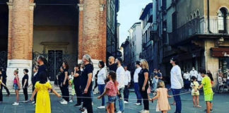 Girato in piazza dei Signori un videoclip per promuovere la cura dell’ambiente
