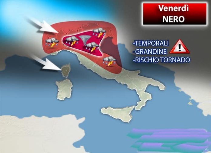 temporale veneto meteo
