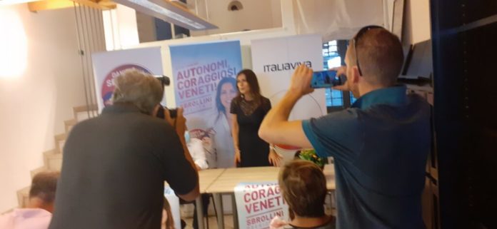 Daniela Sbrollini presente candidati di Vicenza per Italia Viva