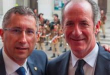 Bonus Covid, il vicepresidente del Veneto Gianluca Forcolin si dimette: “e non mi ricandido” Forcolin e Zaia