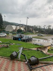 Arzignano, danni per il maltempo