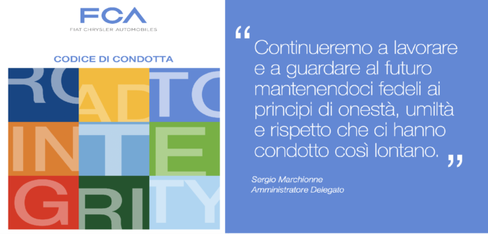 Codice di condotta Fca: integrity