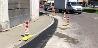 Contrà San Bortolo, proseguono gli interventi per la riqualificazione dei marciapiedi