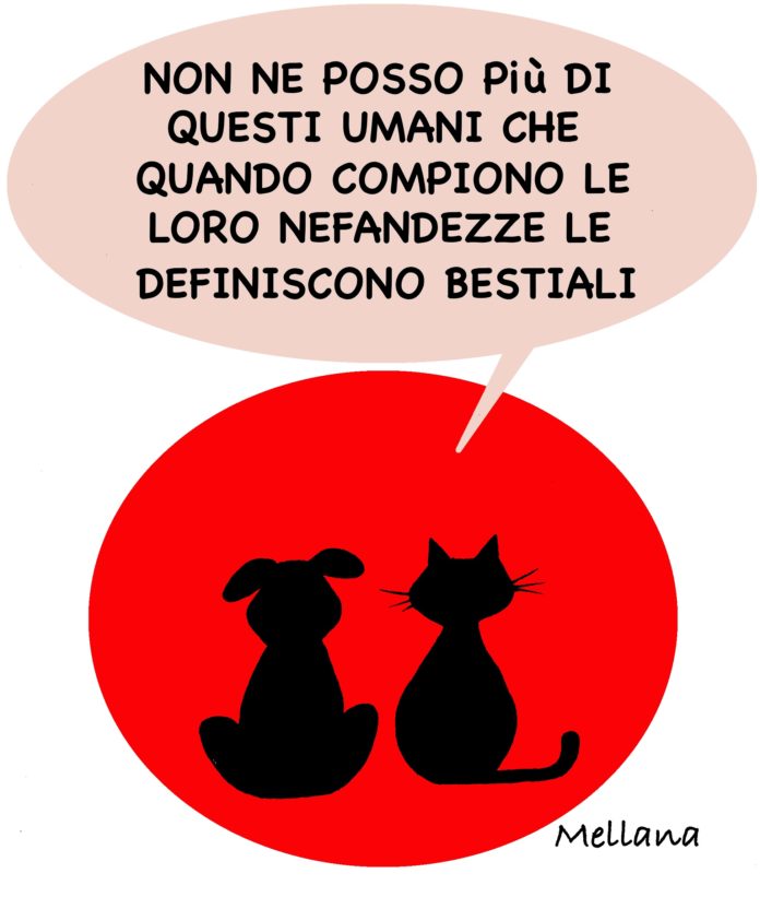 FOSSIMO VERAMENTE BESTIE ..., di Claudio Mellana