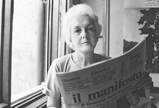 Rossana Rossanda, fondatrice de Il Manifesto