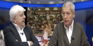 Mauro Fabris sul Corriere dello Sport: «Fu Giovanni Coviello a portarmi alla guida della Legavolley femminile». Per venti anni… di crescita Giovanni Coviello con Mauro Fabris alla ricerca della Supercoppa dimenticata