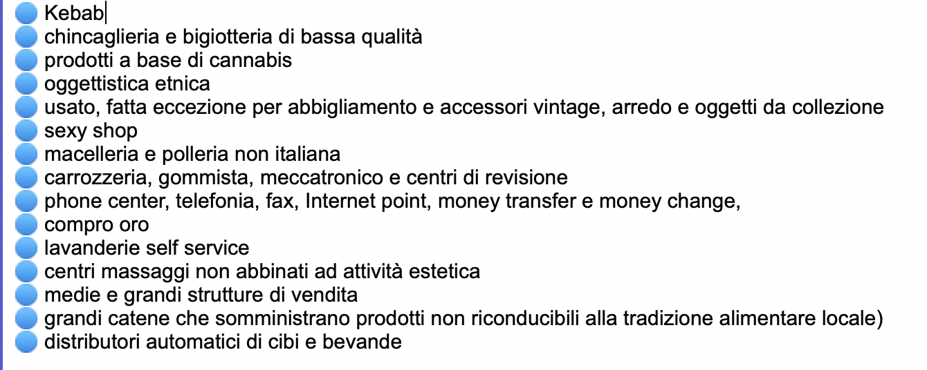 I punti del provvedimento che "cambierà il volto del centro storico di Vicenza" sul profilo FB di Silvio Giovine