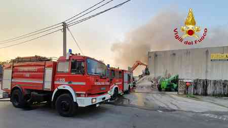 nuovo incendio a Montebello