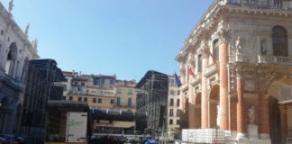 Concerti ed eventi in piazza dei Signori, percorsi presidiati