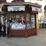 A Vicenza in Piazza Castello edicola senza giornali
